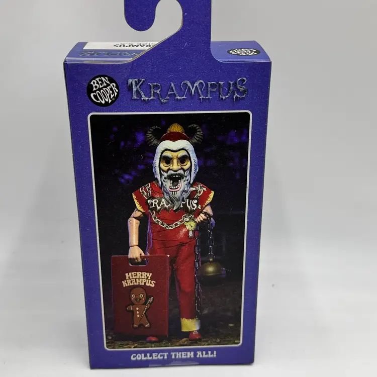 Krampus Neca 5.5” Clothed Halloween Costume & Mask Action Figure