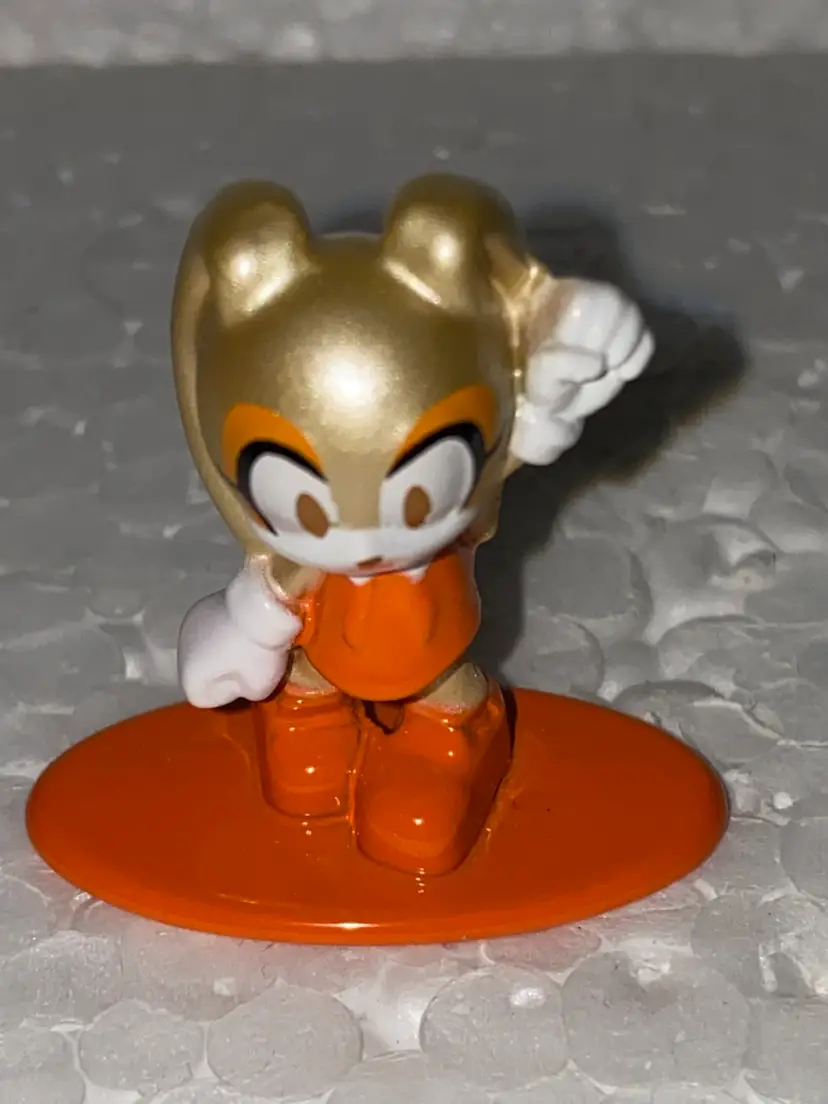 #02- Sonic The Hedgehog New Old Stock Diecast Metal Collector Figurine As Pictured