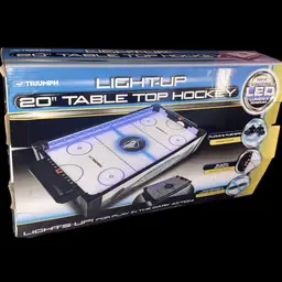 Triumph light-up 20" table top air hockey