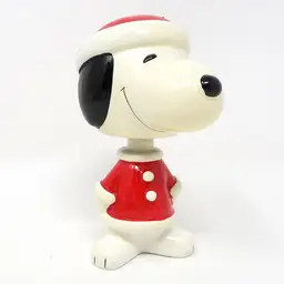 Santa Snoopy Bobblehead