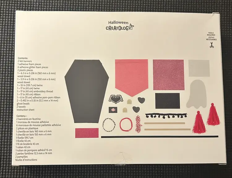 Creatology Halloween Banner Kit “OH MY GOTH” “GHOULS RULE” NWT