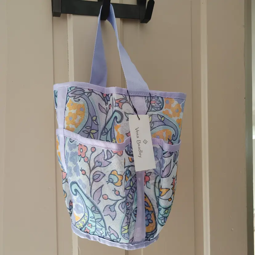 Vera Bradley shower caddy. New with tag.