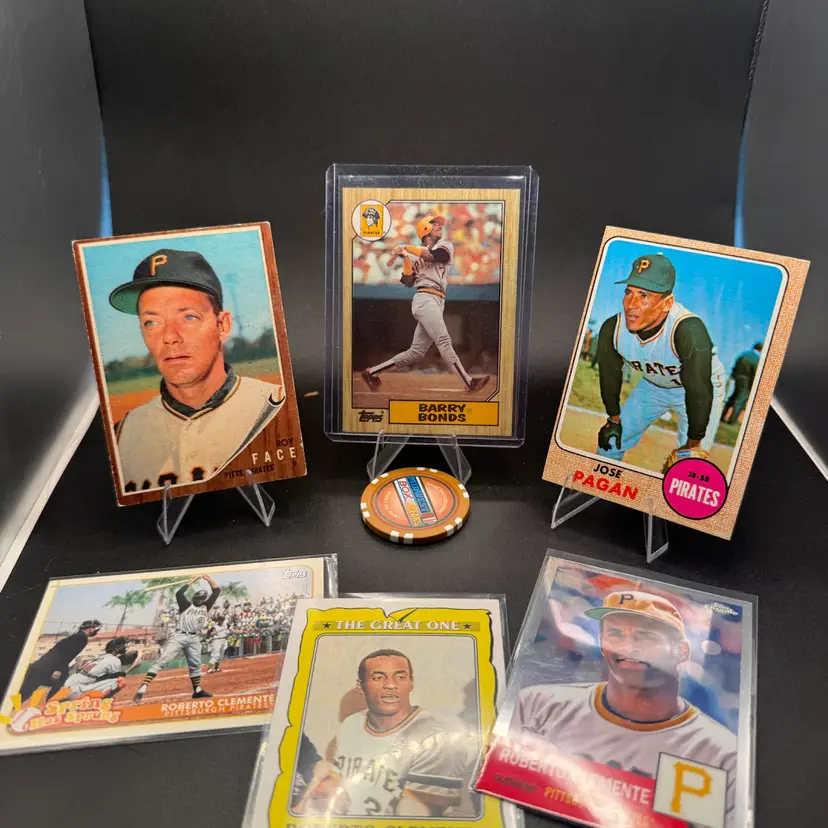 Pittsburgh Pirates 15-card Lot Skenes Chandler Stargell Bonds