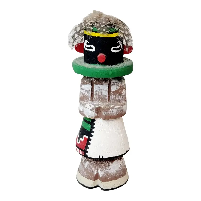 Vingate American Hopi Ogre Carved Kachina Katsina Doll
