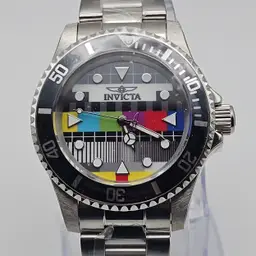 Invicta Pop Art Men's Watch - 40mm Stainless Steel Model 49062 New in Box