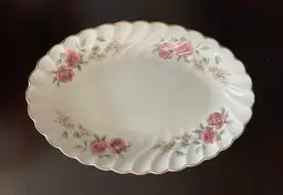 Johnson Bros. English Porcelain Rose Tray