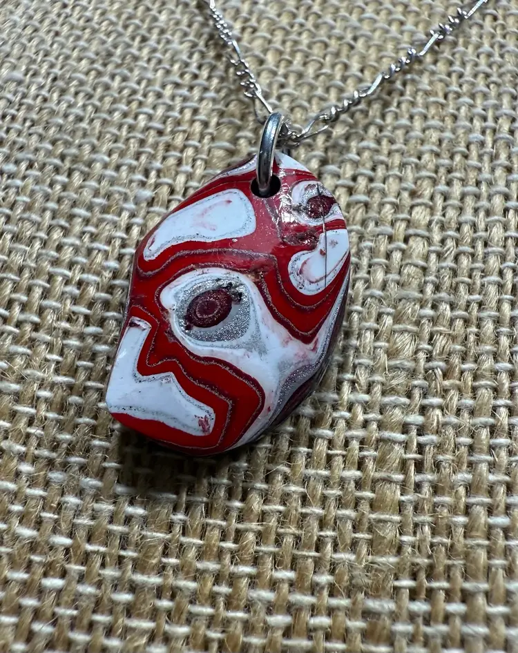 Genuine Detroit Fordite Pendant Only