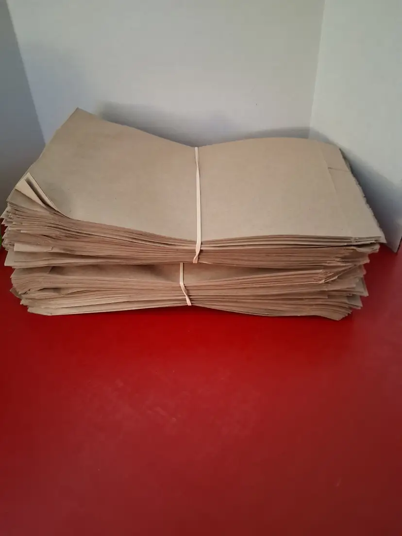 200 New 6.25" x 9.25" Flat Paper Bags-FREE SHIP