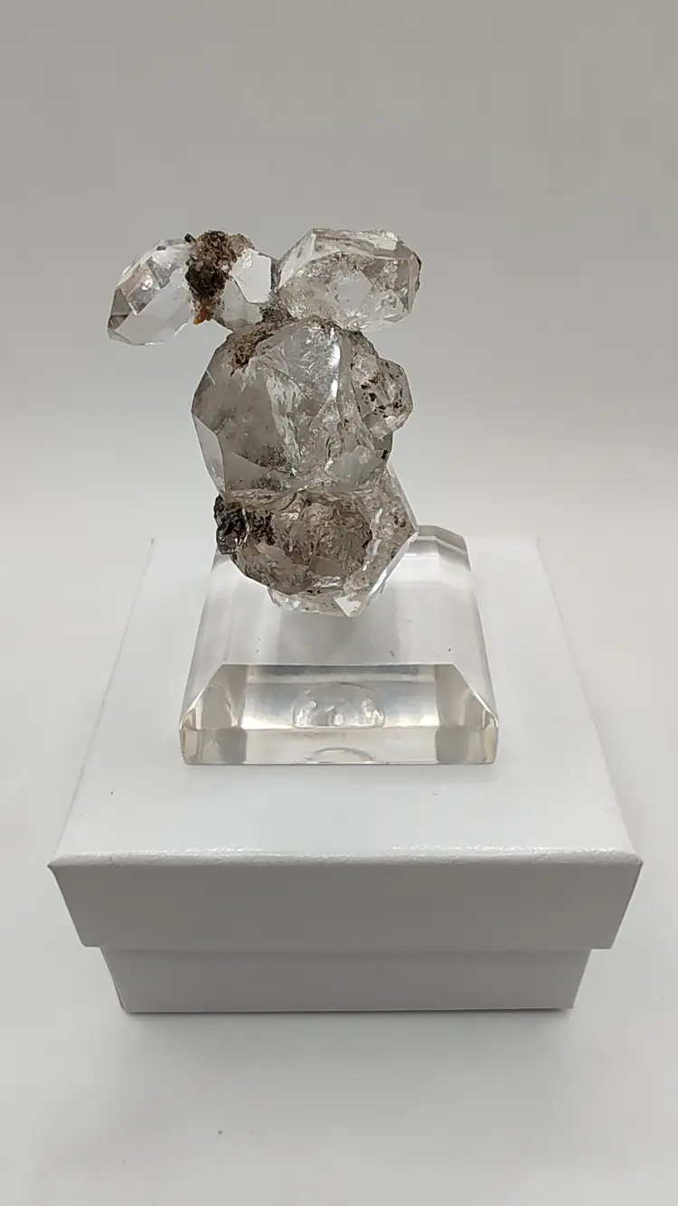 Herkimer Diamond Quartz Crystal Cluster 32.3 Gram