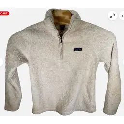 Patagonia Jacket Sweater Women’s Medium Quarter Zip Fleece Pullover