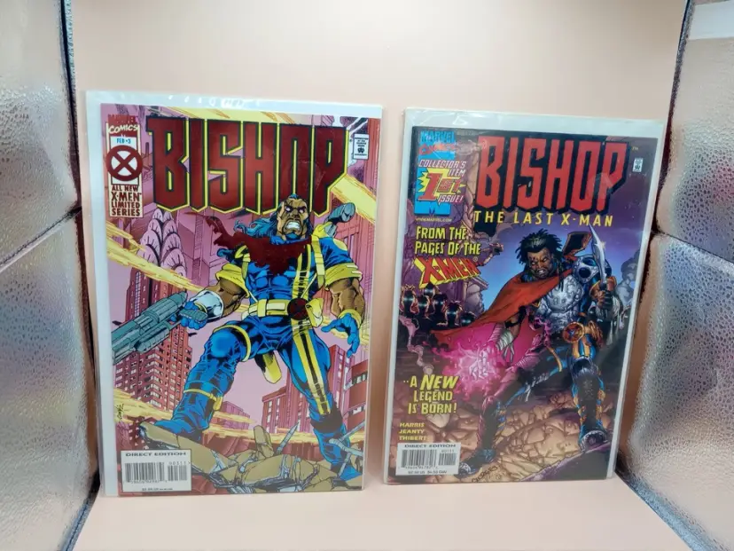 Marvel Comics - Bishop - Set of 2 - First Issue Collectors Item - Feb 3. Copy