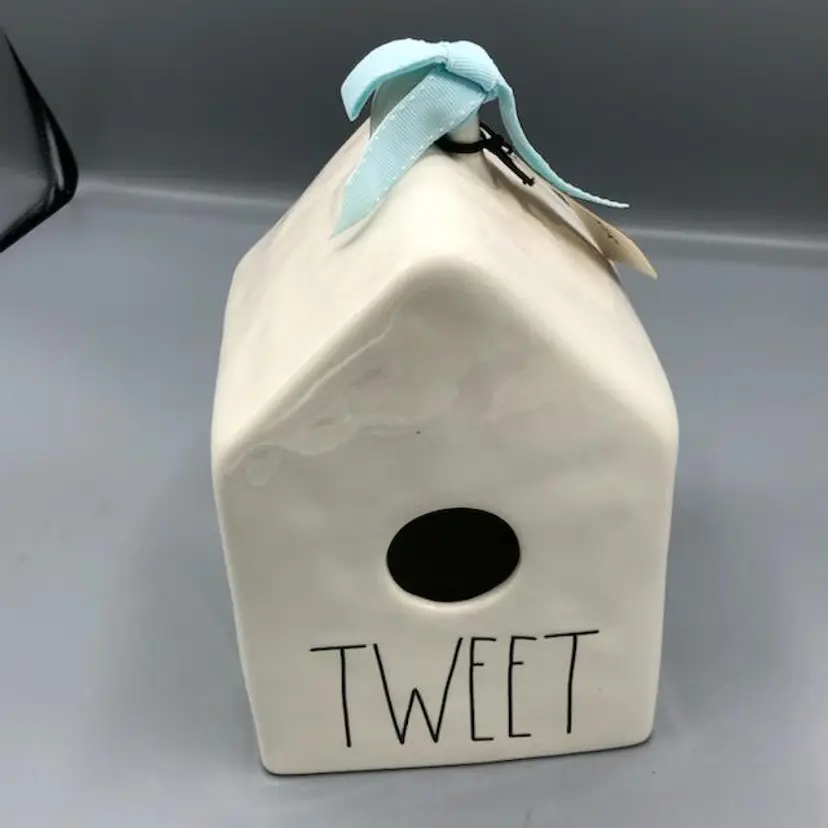 Rae Dunn Tweet birdhouse