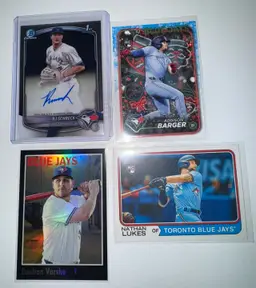 Toronto Blue Jays 4 Card Lot