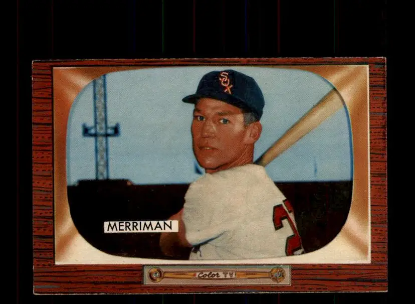 1955 Bowman #135 Lloyd Merriman - (pk-tl3) - Chicago White Sox
