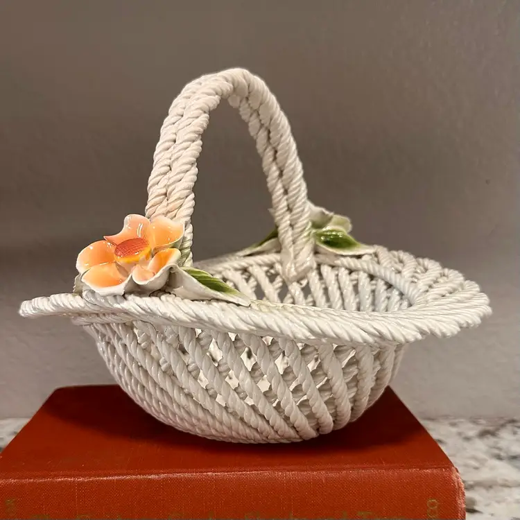 Ceramic Woven Basket