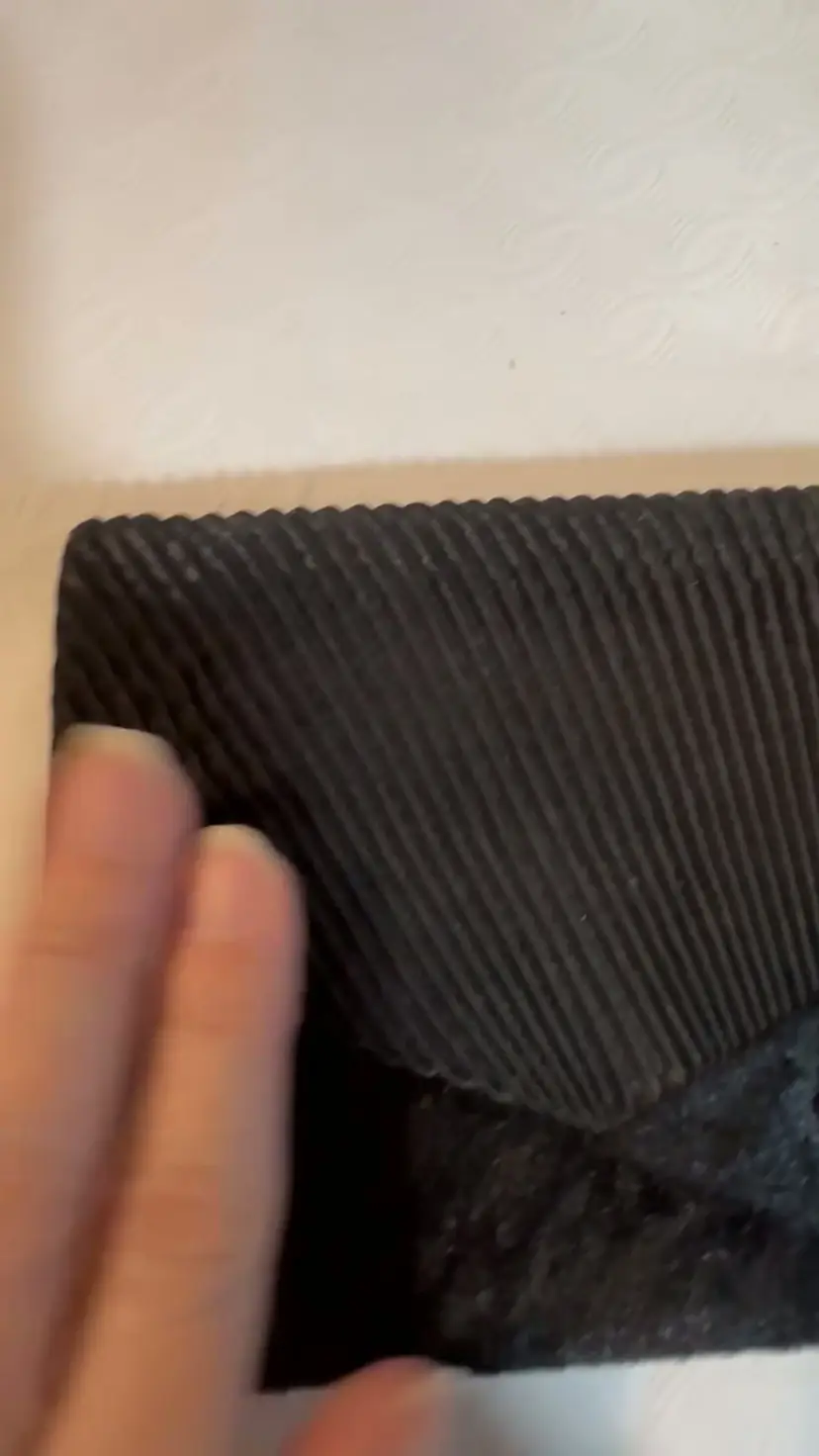 Vintage Handmade In US Sasha New York Velvet Clutch Purse