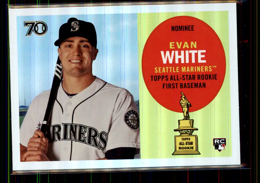 Evan White 2021 Topps All-Star Rookie Cup #57 - Seattle Mariners - (147-129)