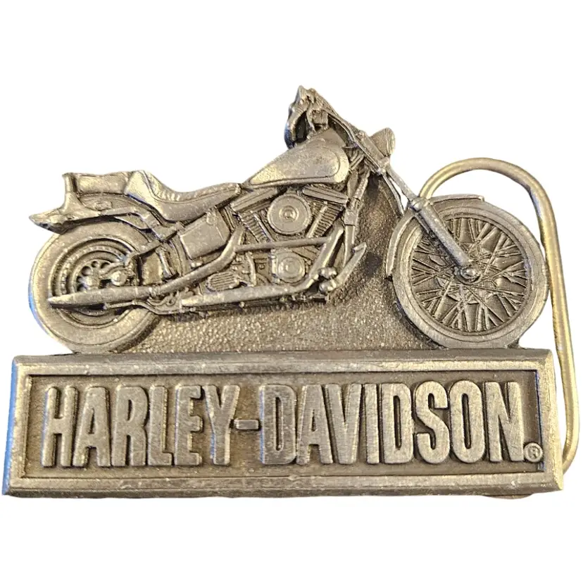 Vintage Harley-Davidson belt buckle 1993