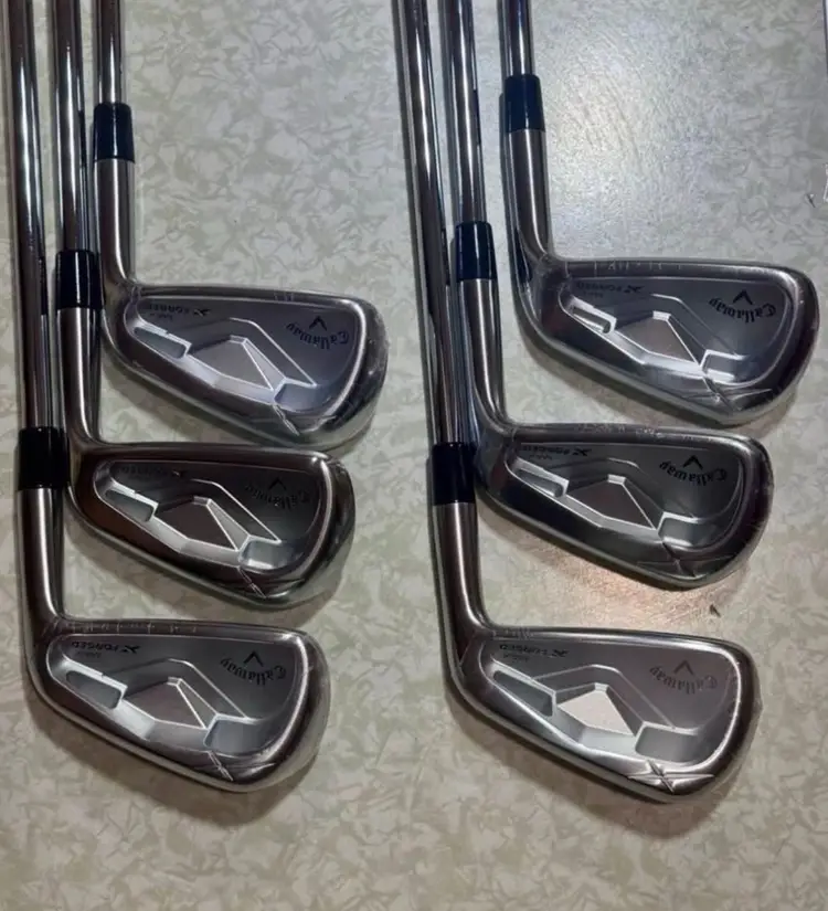 2025 Callaway X Forged Max 5-PW with Dynamic Gold Mid 100 Stiff Flex Steel RH