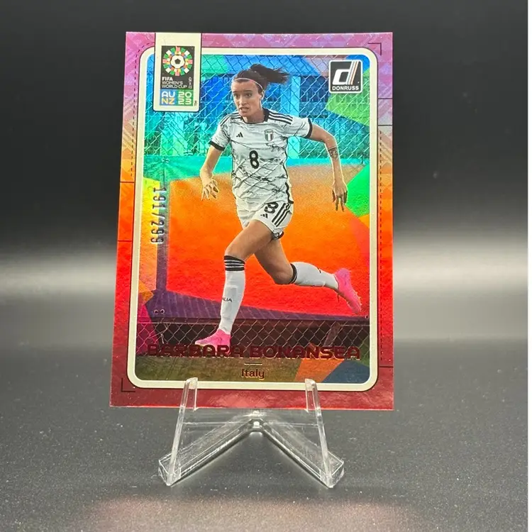 Barbara Bonansea Italian National Team 2023 Panini Donruss Women’s World Cup /299