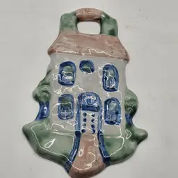 M.A. Hadley Pottery farmhouse wall hanging ornament