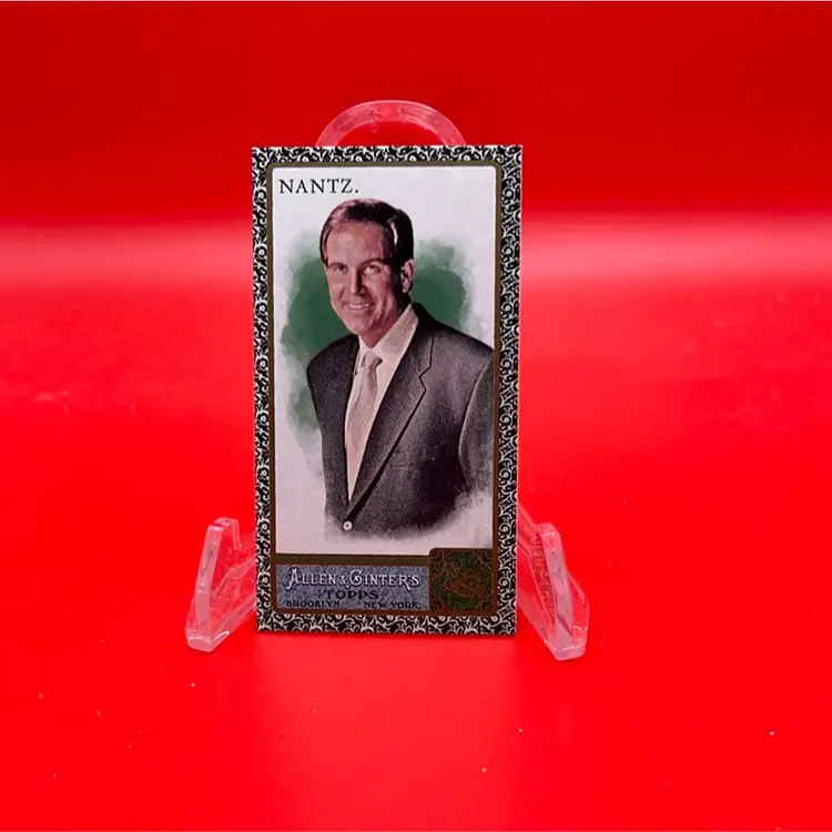 Jim Nantz 2011 Topps Allen & Ginter Mini Black Border - Sports Announcer