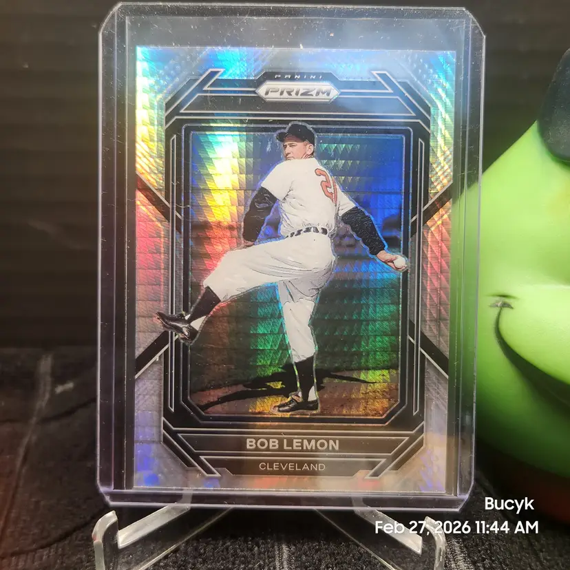 2023 Panini PRIZM Hyper - Bob Lemon Cleveland Guardians