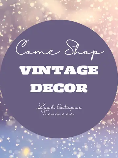 Vintage Decor, estate finds 