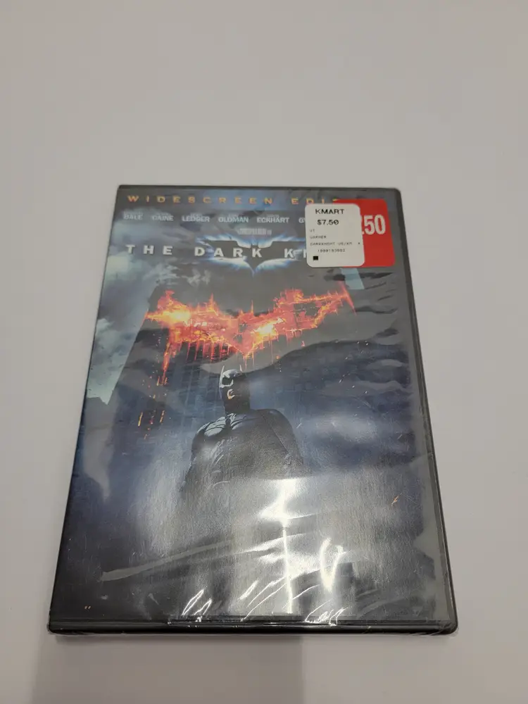 The Dark Knight (DVD, 2008, Widescreen) NEW Sealed With Kmart Tag