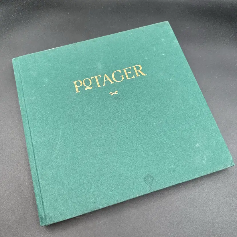 “Potager” Vintage Cookbook By Georgeanne Brennan, Photos by John Vaughan, Foreword by Alice Waters 1992