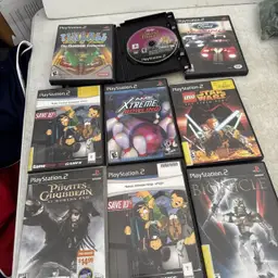 PlayStation 2 PS2 Game Lot Of 9 Naruto Bionicle Bratz