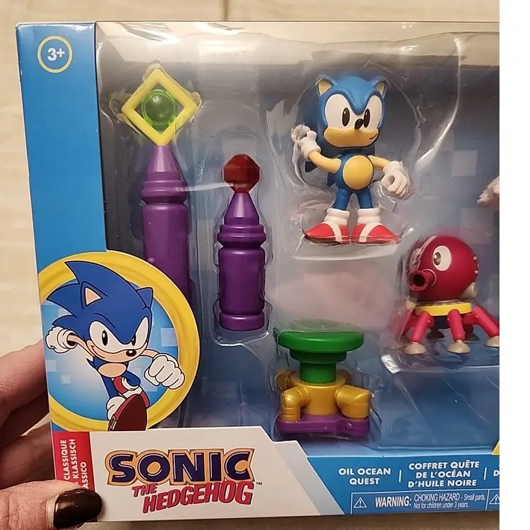 Sonic The Hedgehog Figure playlet