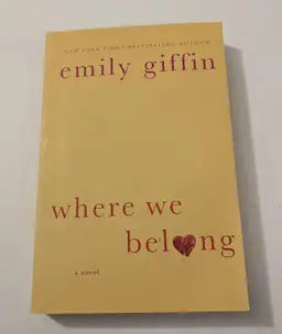 Where We Belong - Emily Giffin (Paperback)