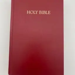 Holy Bible New Revised Standard Version - Red Hardcover - 1989 Cokesbury