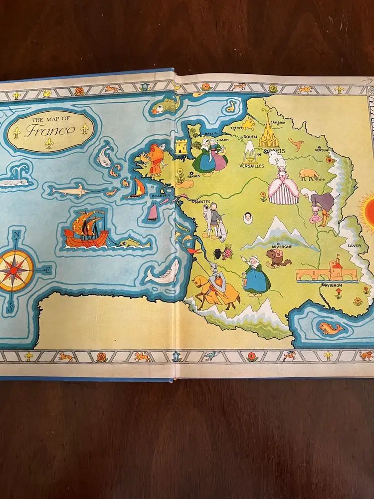 1927 Nursery Friends From France Book