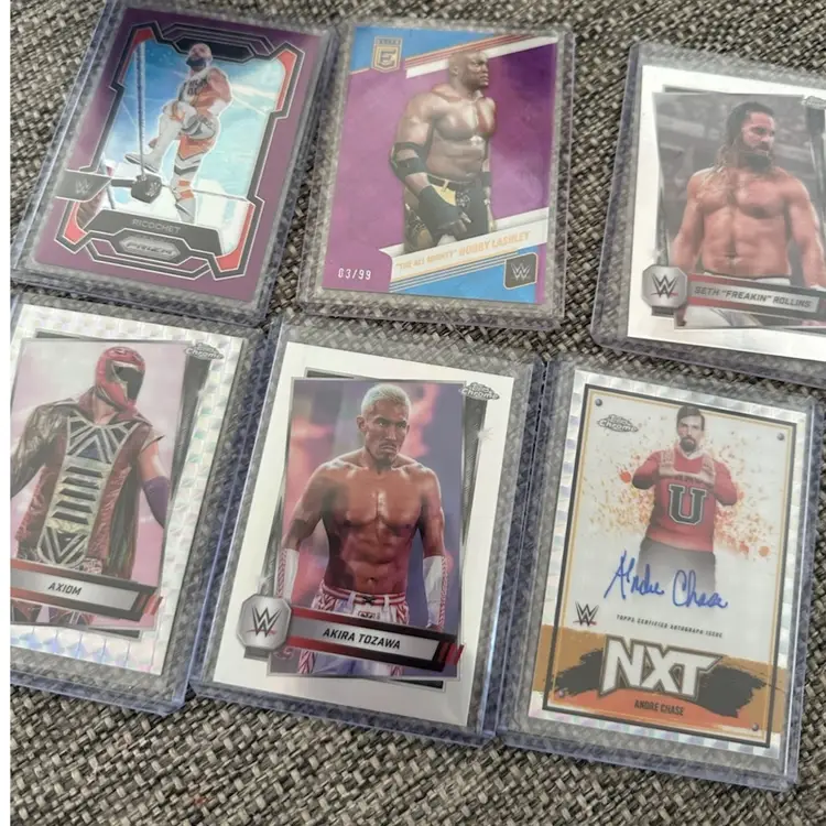 WWE Numbered & Auto Cards