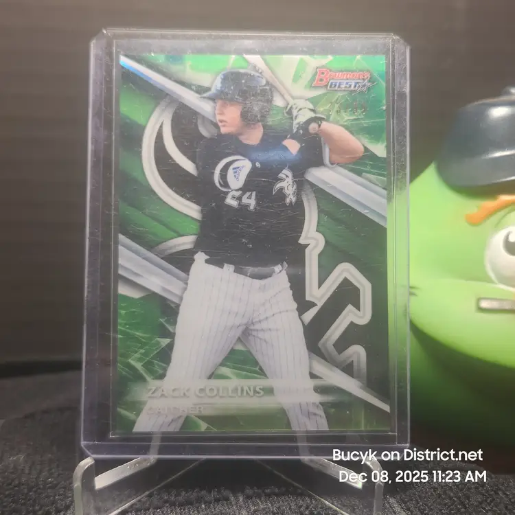 2016 Bowman's Best Green - Zack Collins Chicago White Sox 73/99