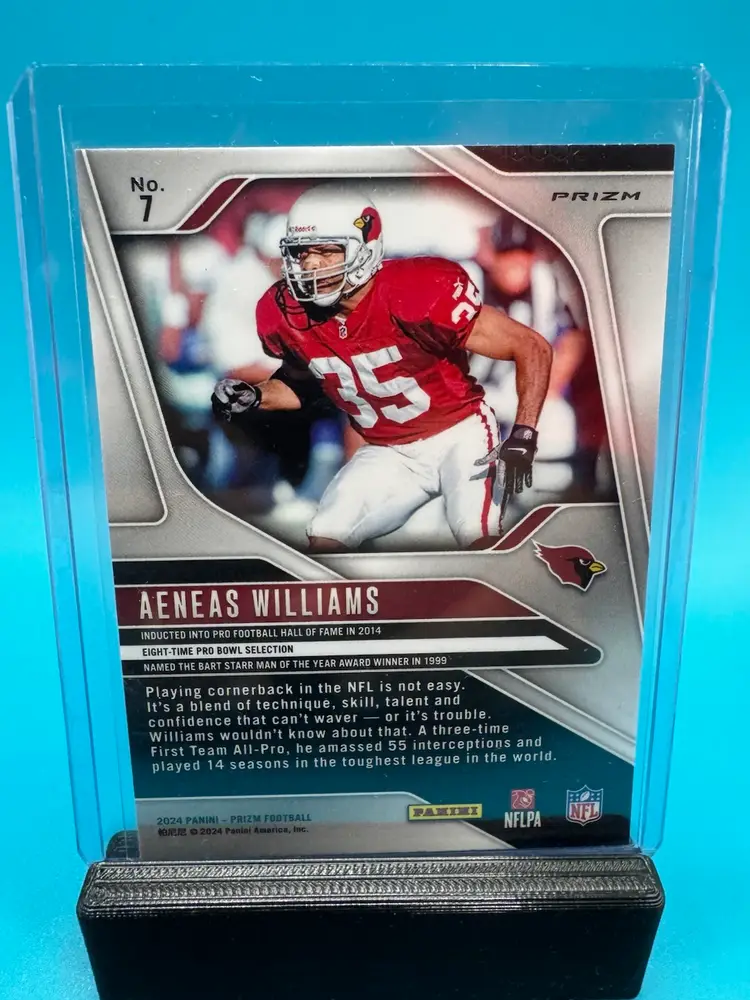 Aeneas Williams Prizm Silver Arizona Cardinals