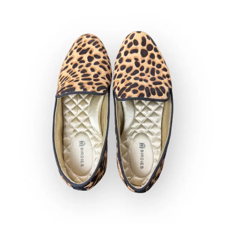 NWOB Birdies Starling Cheetah Print Haircalf Loafers in Women’s Size 5