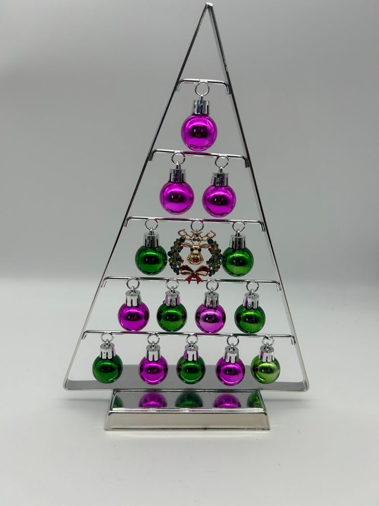 Christmas Ornament Tree - Table Top Decor