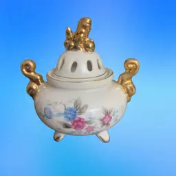 Small Footed Incense Burner