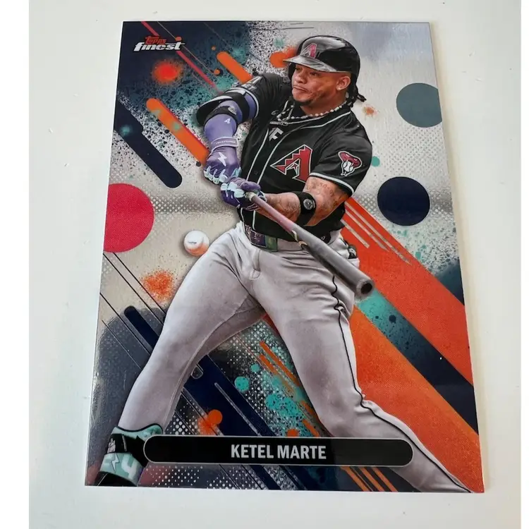 Ketel Marte Topps Finest Arizona Diamondbacks