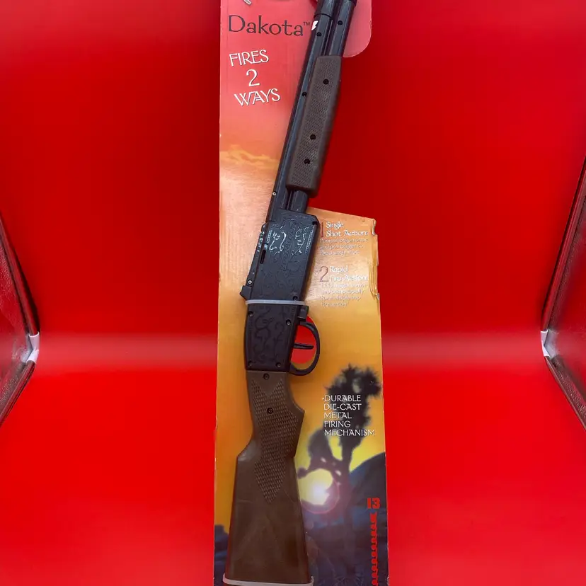 TootsieToy American West Dakota Cap Gun Shotgun Rifle Toy - 2005 New Old Stock