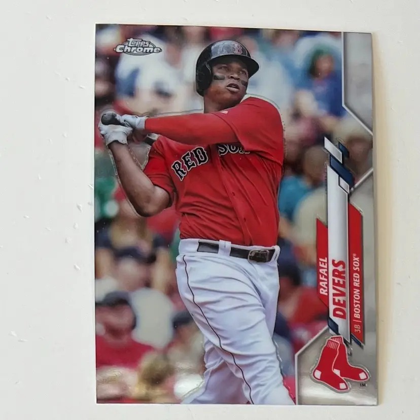 Rafael Devers 2020 Topps Chrome Boston Red Sox