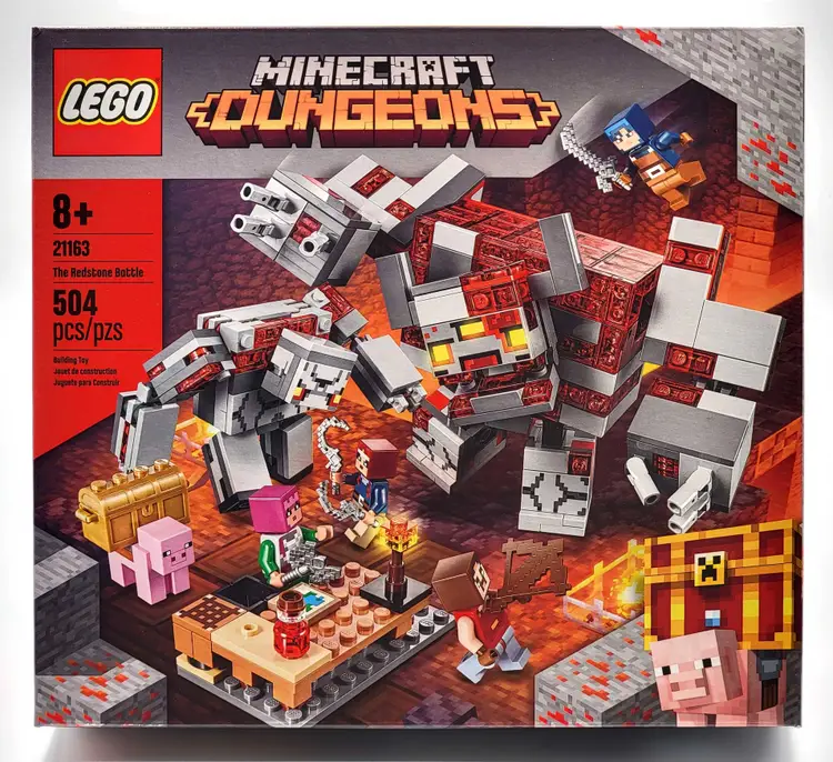 LEGO Minecraft Dungeons: The Redstone Battle 21163, sealed set