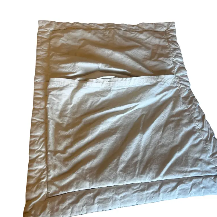 001 0ne Vintage Hand sewn Floral Purple Spring Standard Cottagecore Pillow Sham