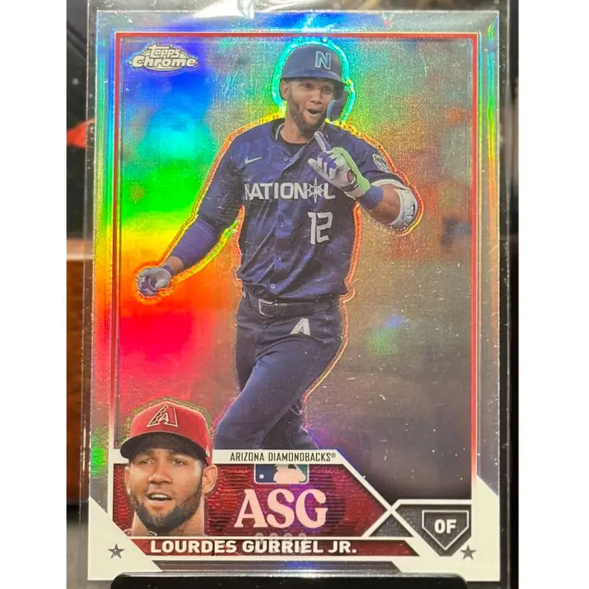 Lourdes Gurriel Jr Houston Astros 2023 Topps Chrome Update 2023 All Star Game (ASG) Refractor