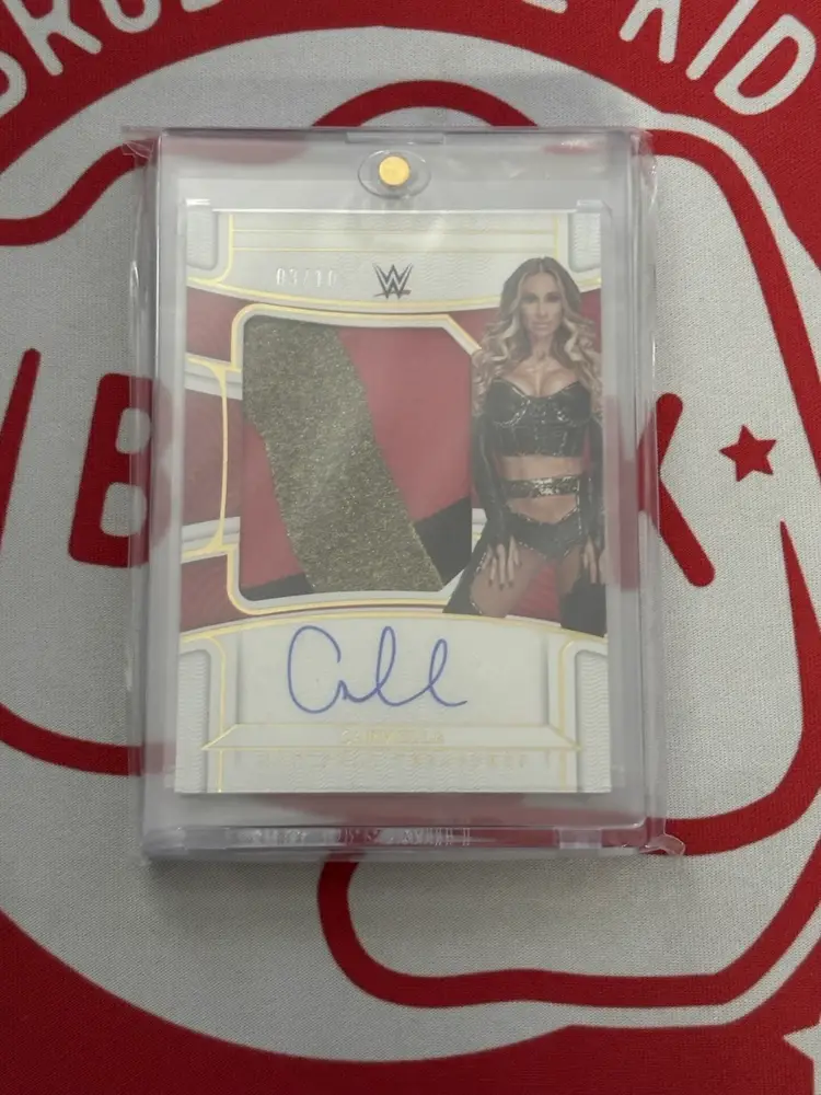 2022 National Treasures Carmella Patch Autograph 3/10