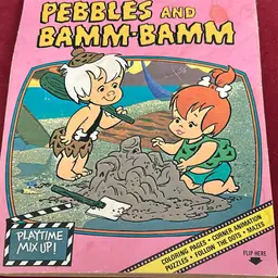 Pebbles And Bamm-Bamm Flip N Fun Coloring Activity Book