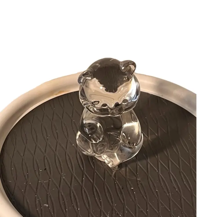 Fenton Glass Bear Figurine